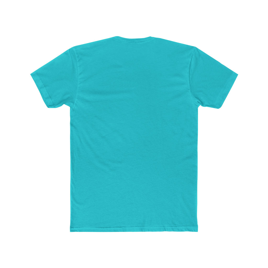 Move & Decide Circular Tee — Minimal Motivational Message T‑Shirt