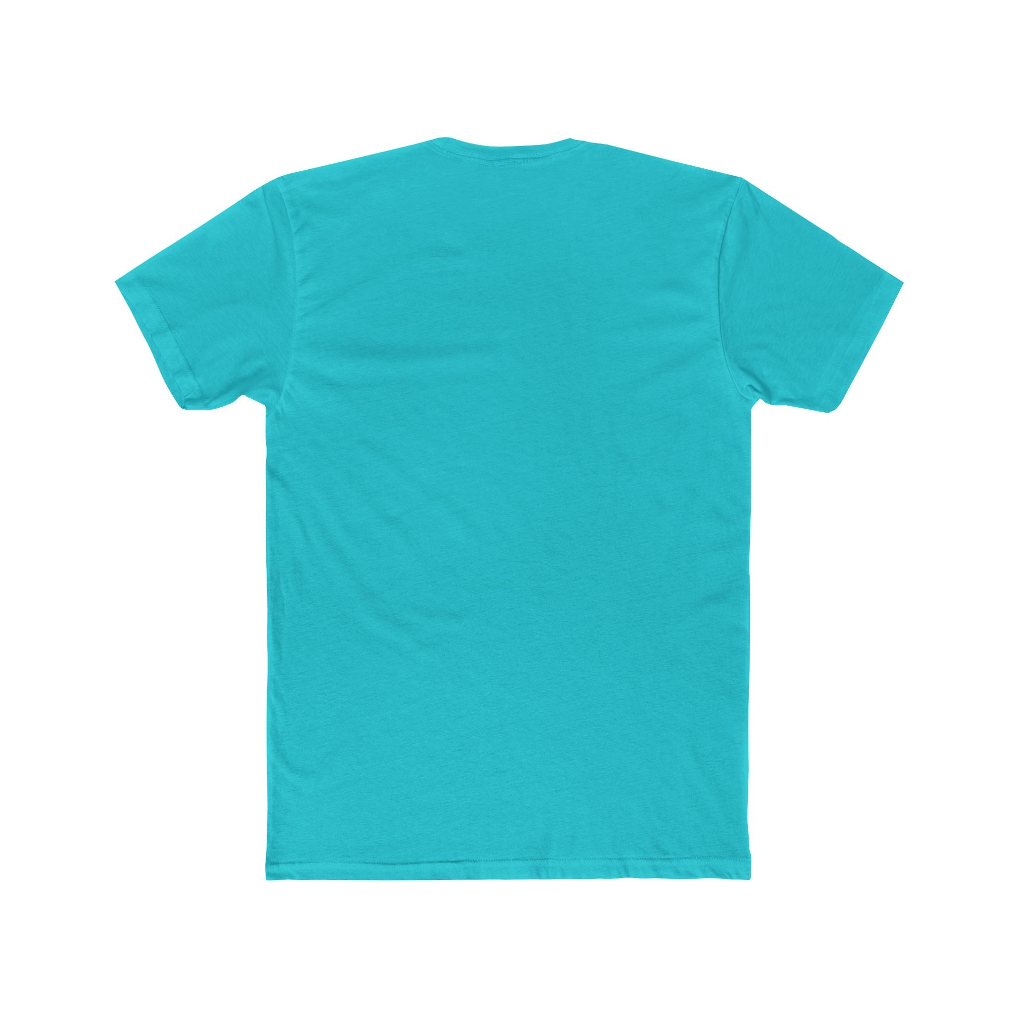 Move & Decide Circular Tee — Minimal Motivational Message T‑Shirt