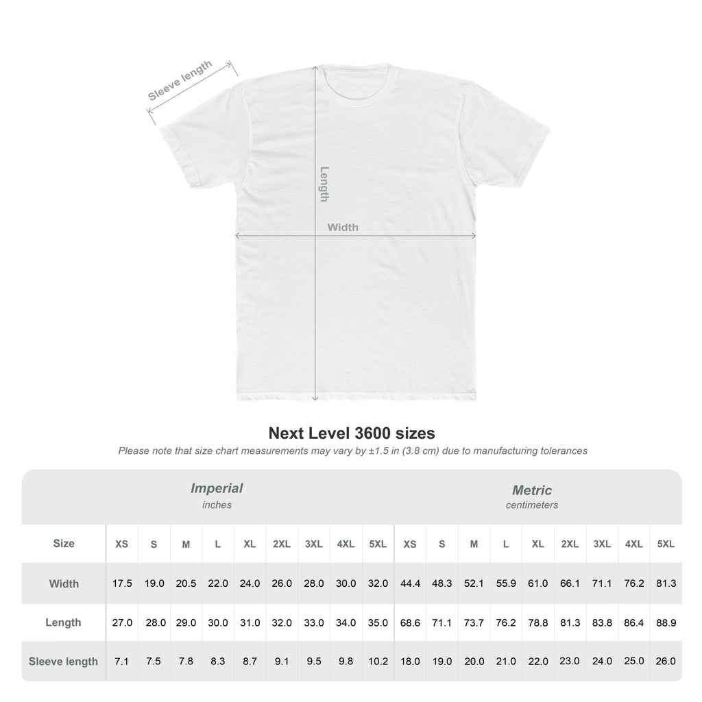 Move & Decide Circular Tee — Minimal Motivational Message T‑Shirt