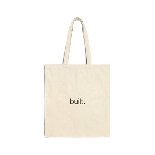 Built - Canvas Tote Bag — Natural Cotton Reusable Shopper